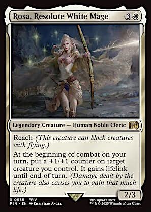 Rosa, Resolute White Mage (Starter Kit)